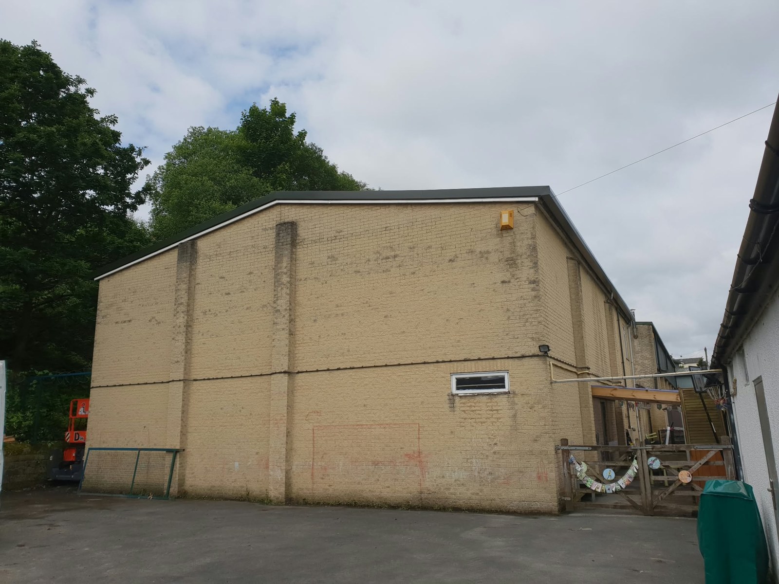 Existing building exterior